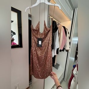 Fashion Nova Glitter Dress